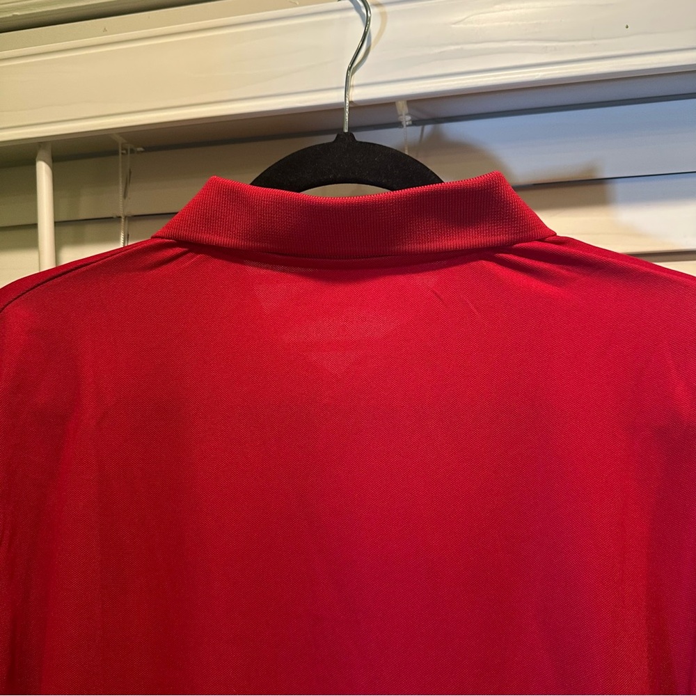 Gray Horse Red Polo Shirt